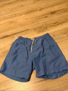 Trunks Surf and Swim co size medium blue bathing suit